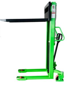 Elevatore a timone manuale, stoccatore manuale, sollevamento 1.600mm