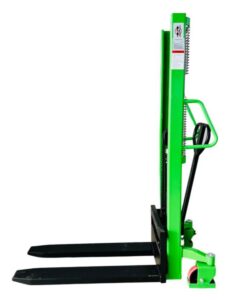 Elevatore a timone manuale, stoccatore manuale, sollevamento 1.600mm