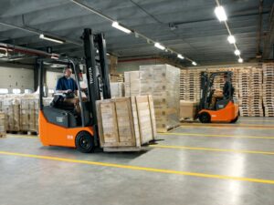 MULETTO ELETTRICO TOYOTA TRAIGO 24VOLT - 15 QUINTALI - 3 RUOTE