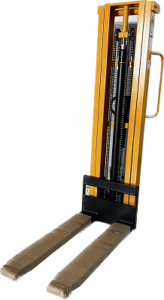 Elevatore a timone completamente manuale, stoccatore per pallet, 10 quintali, nuovo - Sollevamento 3 metri - 3.000mm