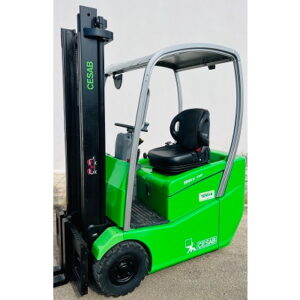 CESAB BLITZ 150 - Muletto / carrello elevatore elettrico usato 24 volt - 15 quintali, montante Duplex SAL 3.305